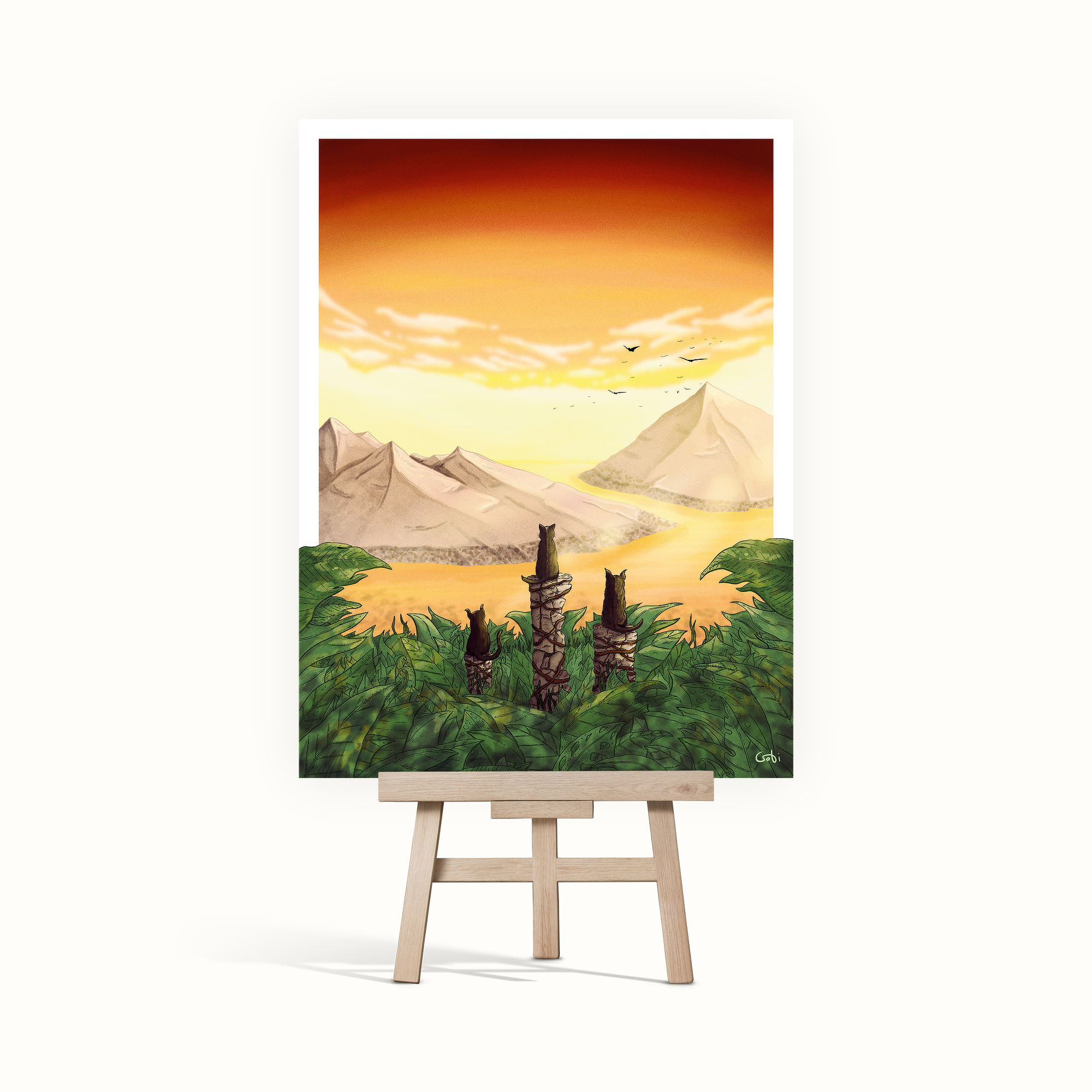 Poste d'observation - Mini print