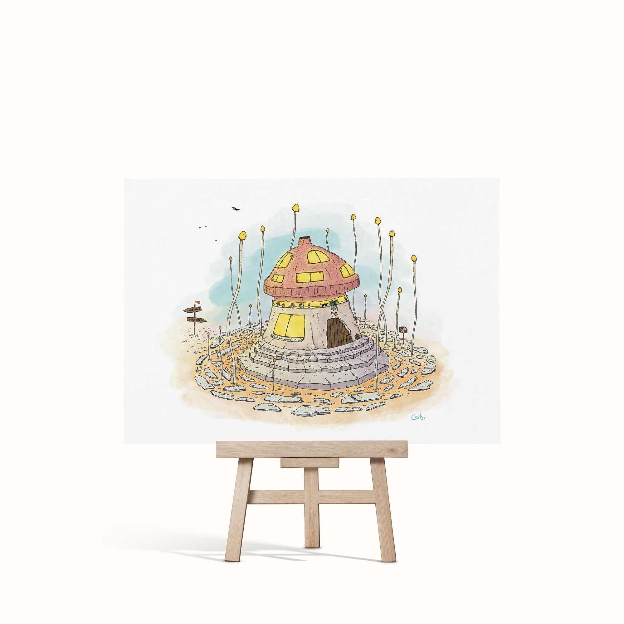 Chez Fred - Mini print
