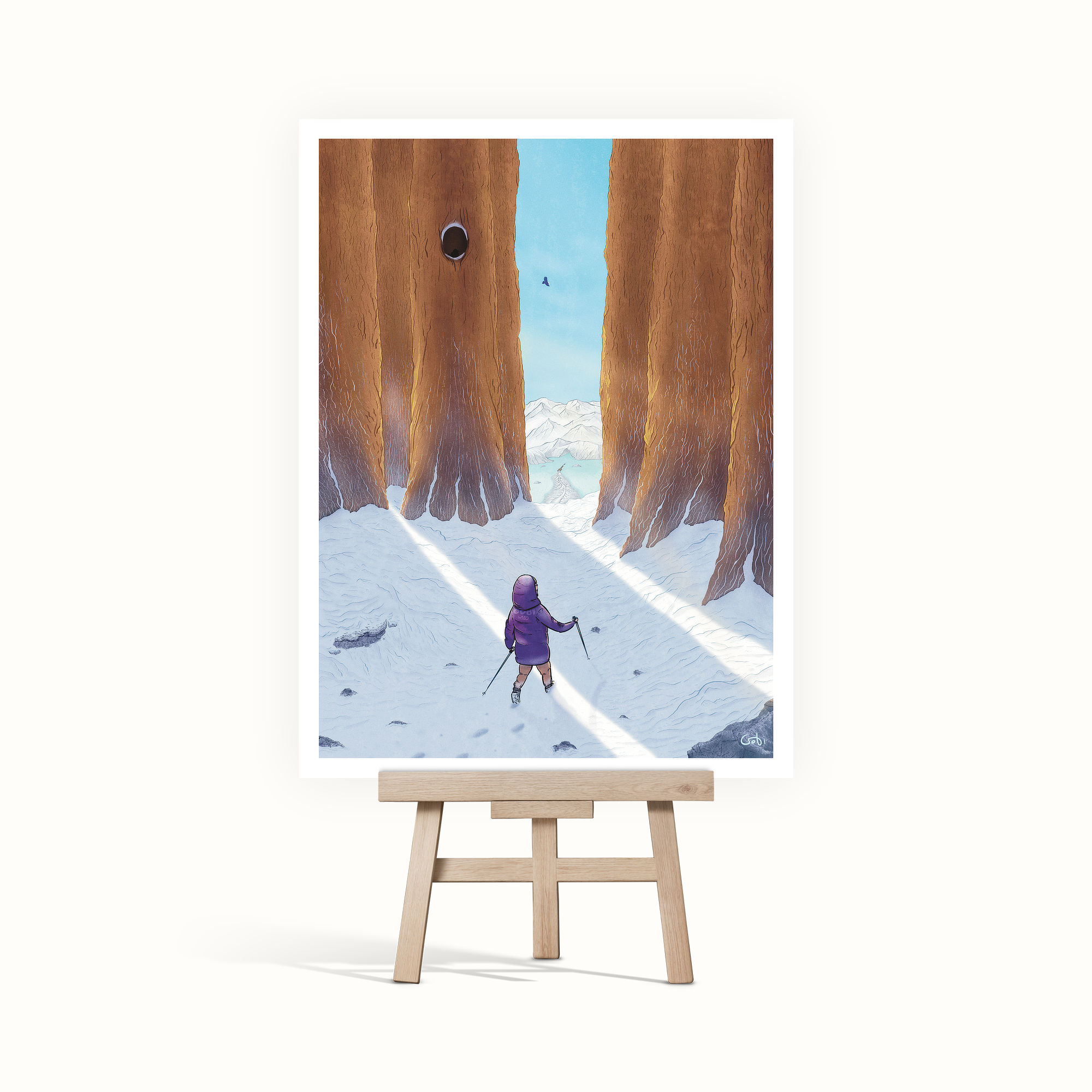 La marche polaire - Mini print