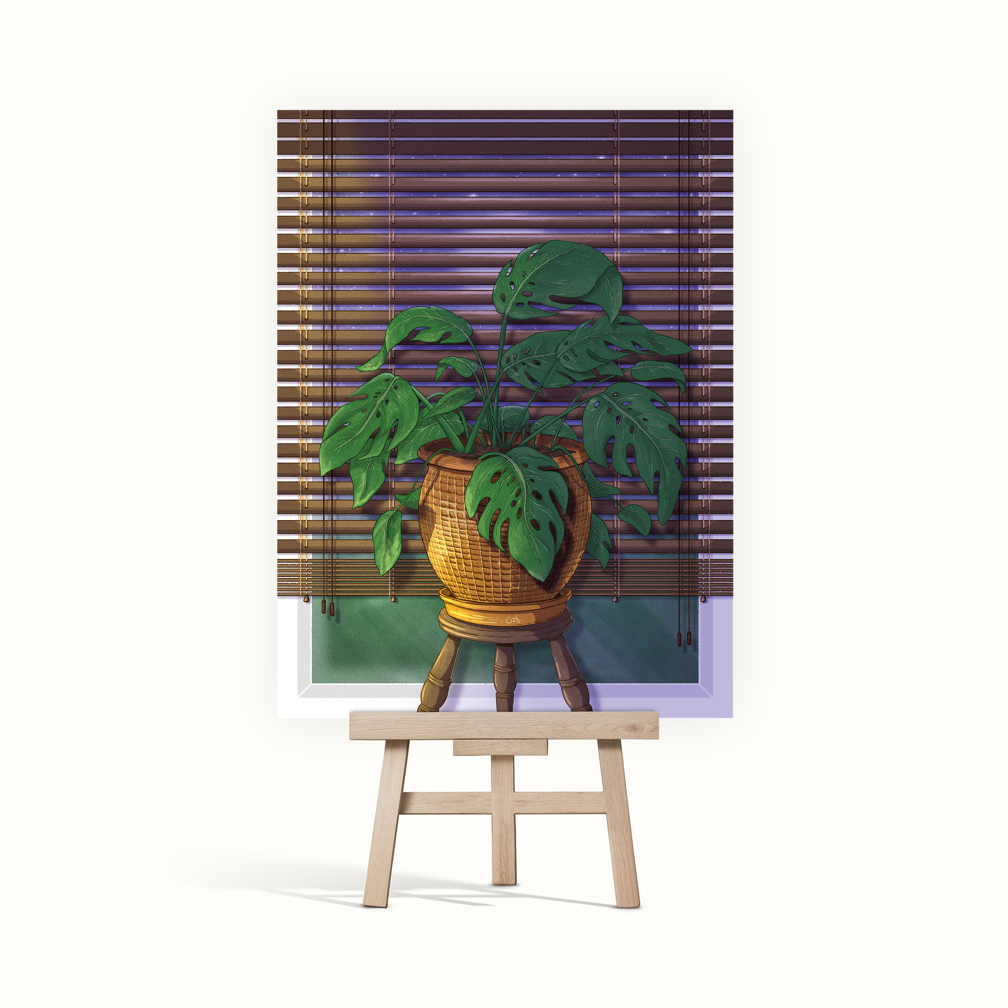 Maligula by night - Mini print