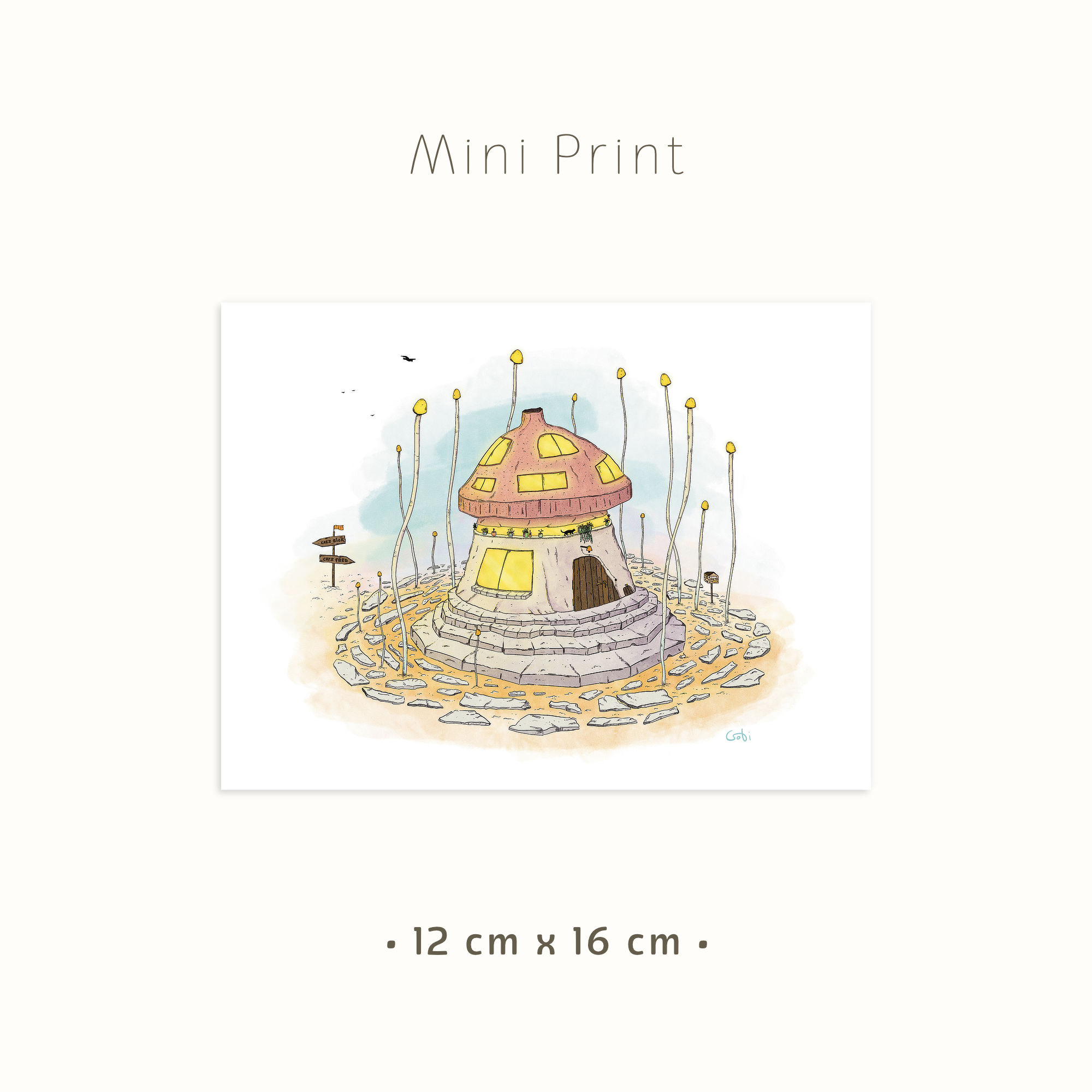 Chez Fred - Mini print – Image 2