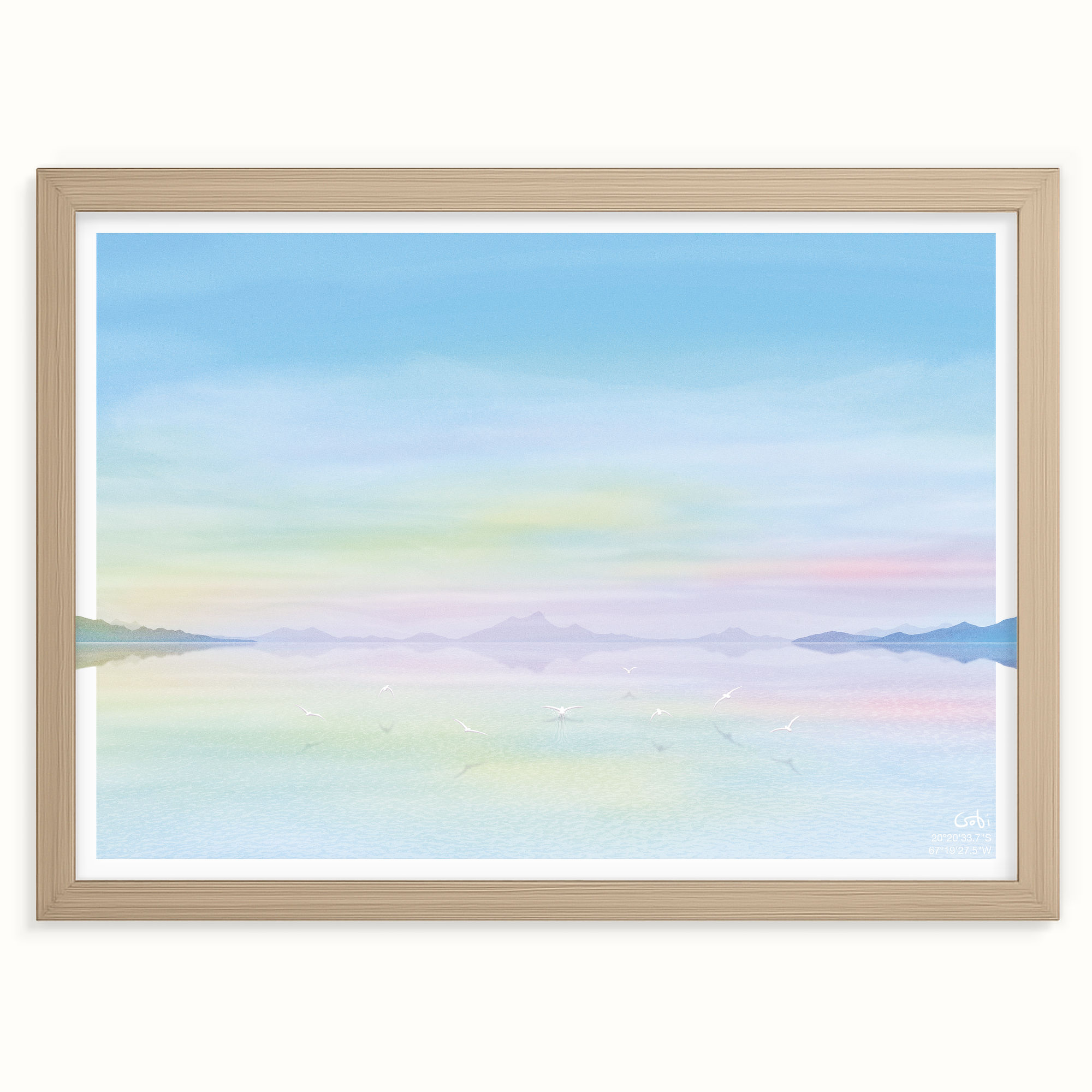 Uyuni, le miroir onirique - Maxi print