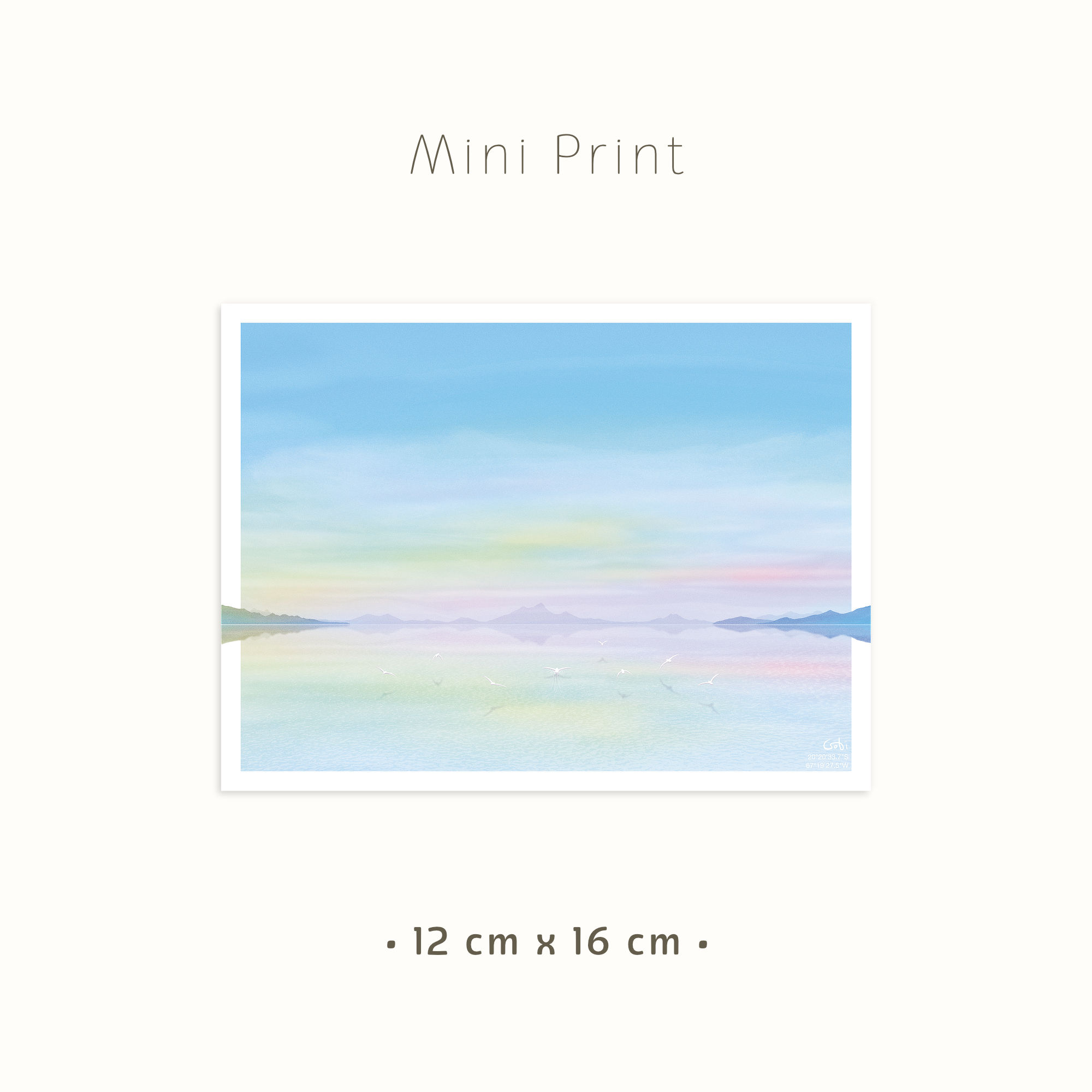 Uyuni, le miroir onirique - Mini print – Image 2
