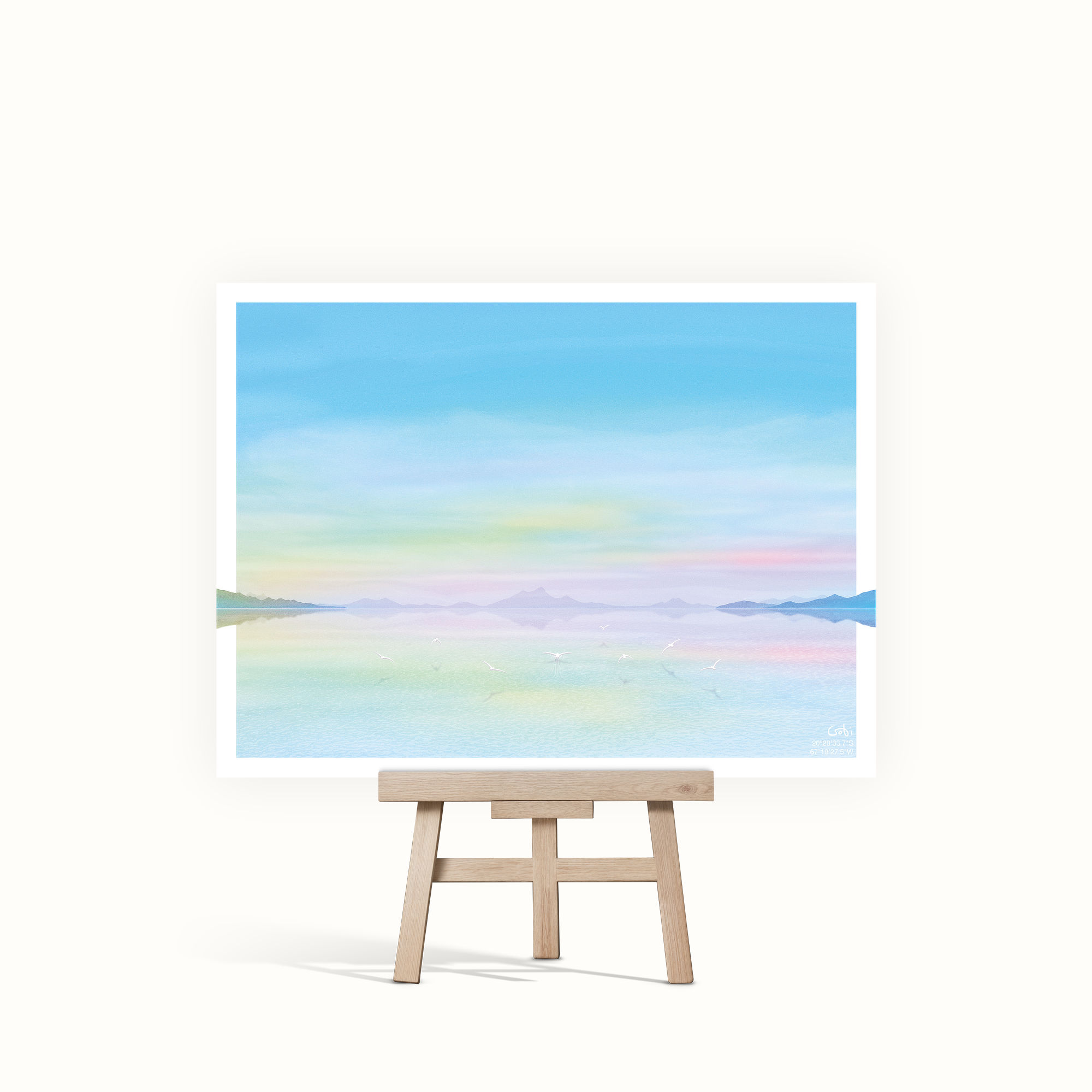 Uyuni, le miroir onirique - Mini print